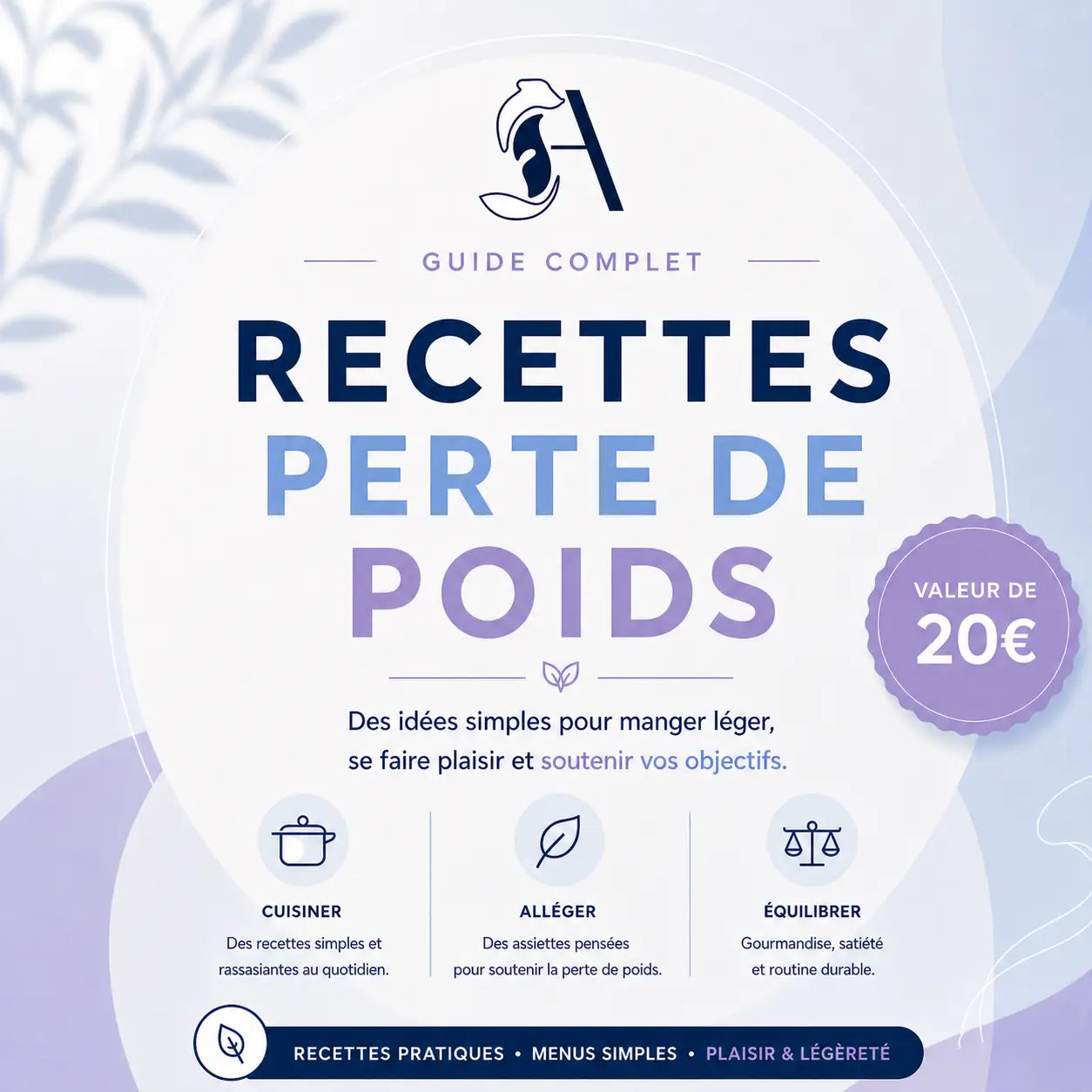 Recettes perte de poids