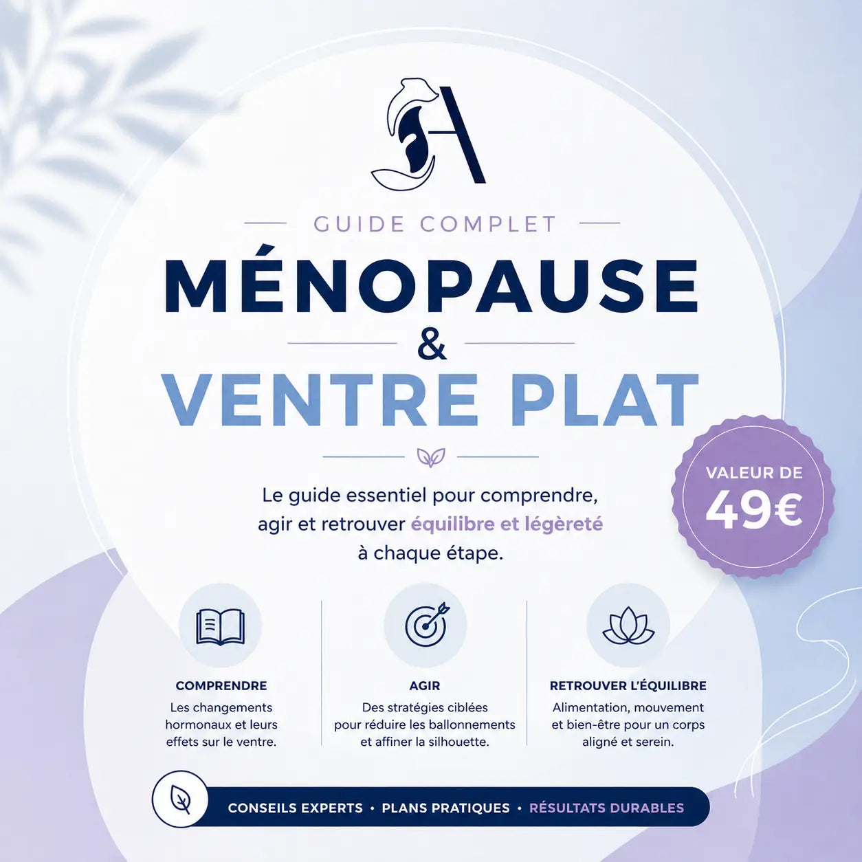 Guide complet Ménopause et ventre plat AQILA